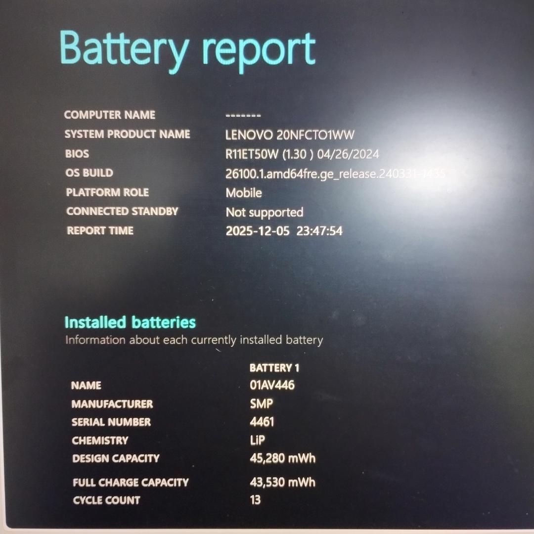 【中古】Lenovo ThinkPad E595/RAM16/SSD238