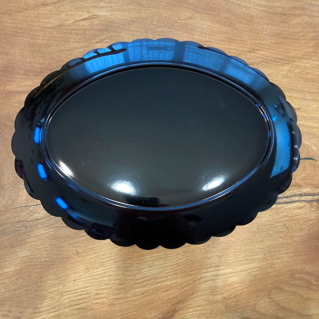 粂治郎/越前漆器/皿