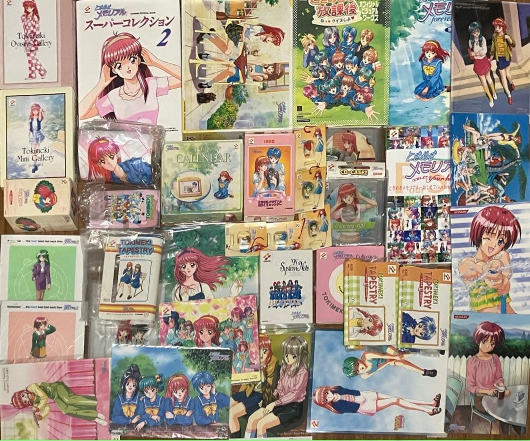 ときめきメモリアル　グッズまとめ売り　未使用品多数　藤崎詩織