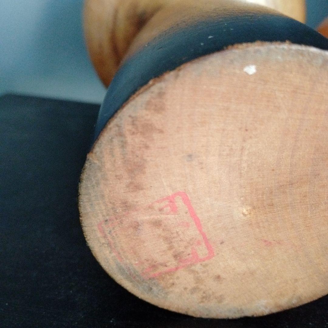 木製こけし 大小2体セット