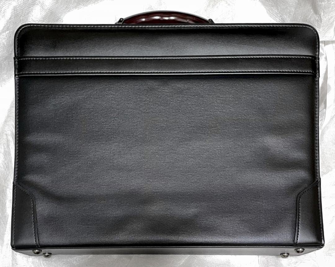 (限定値下げ中) 豊岡鞄「ダレス」黒色 ビジネスバッグ