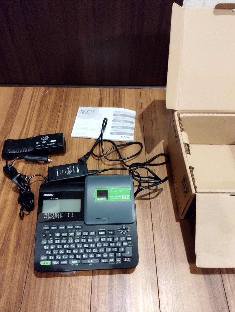 CASIO　ネームランド BIZ ラベルライター KL-V460