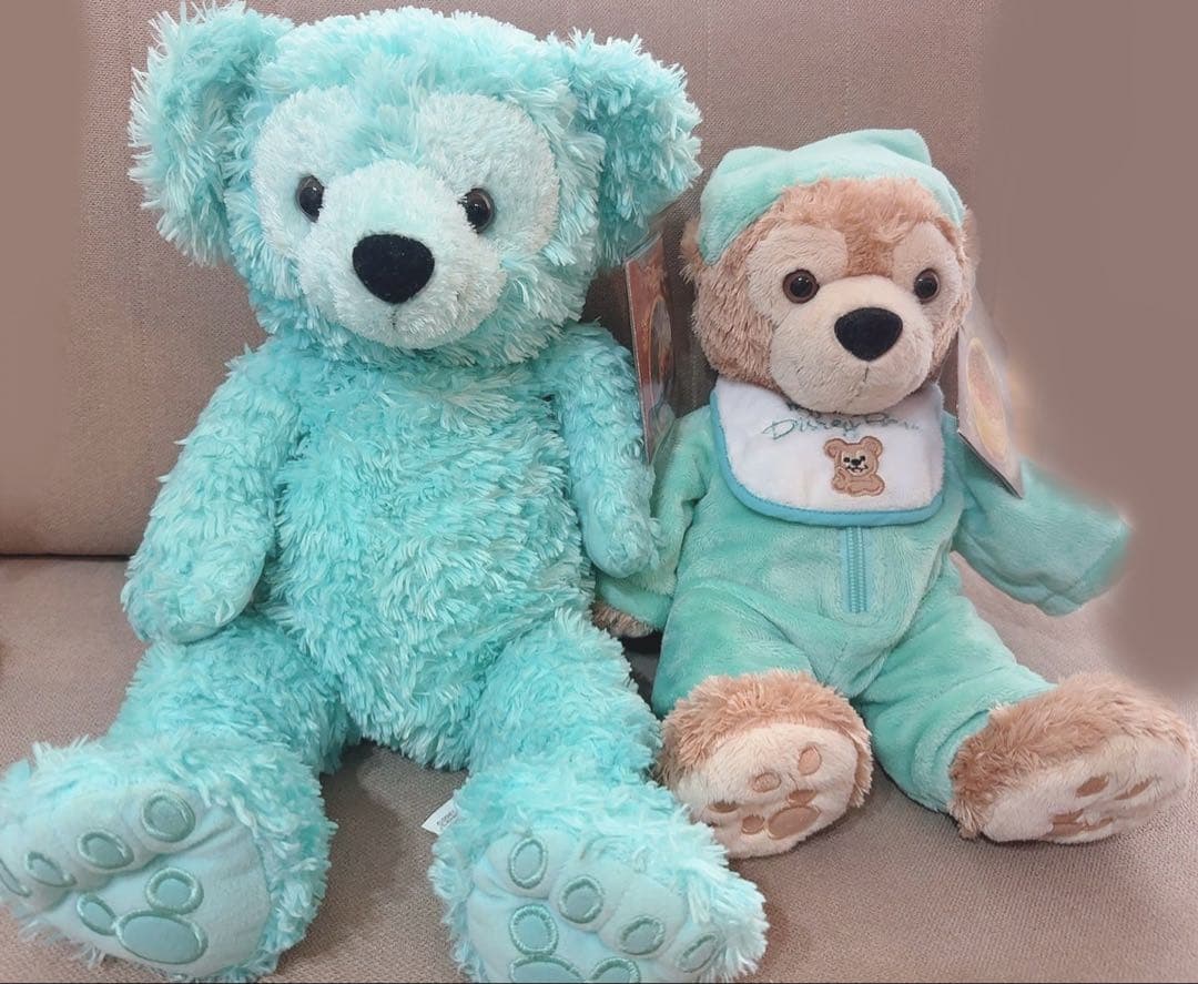 WDW ダッフィー ディズニーベア カラーダッフィー ミント