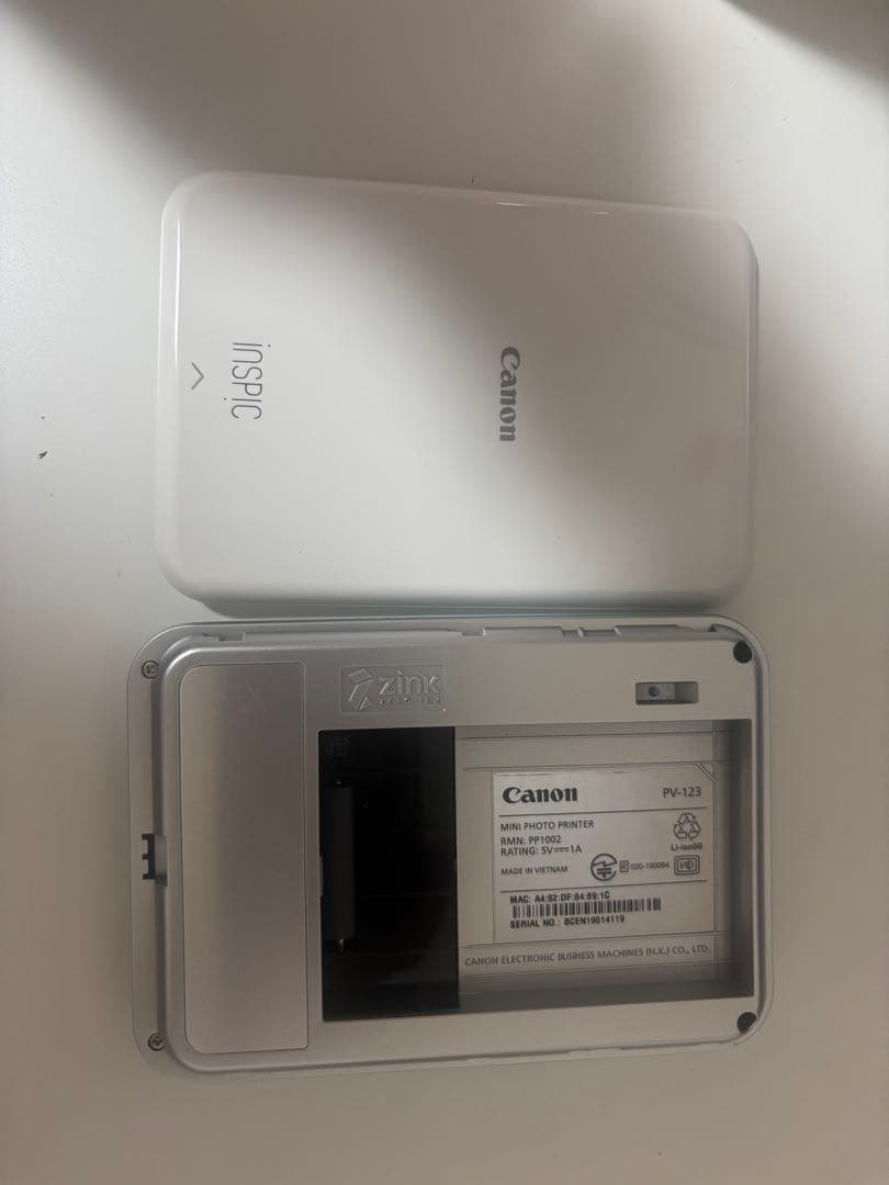 Canon inSPIC ポータブルプリンター 即決値下げ可能です！