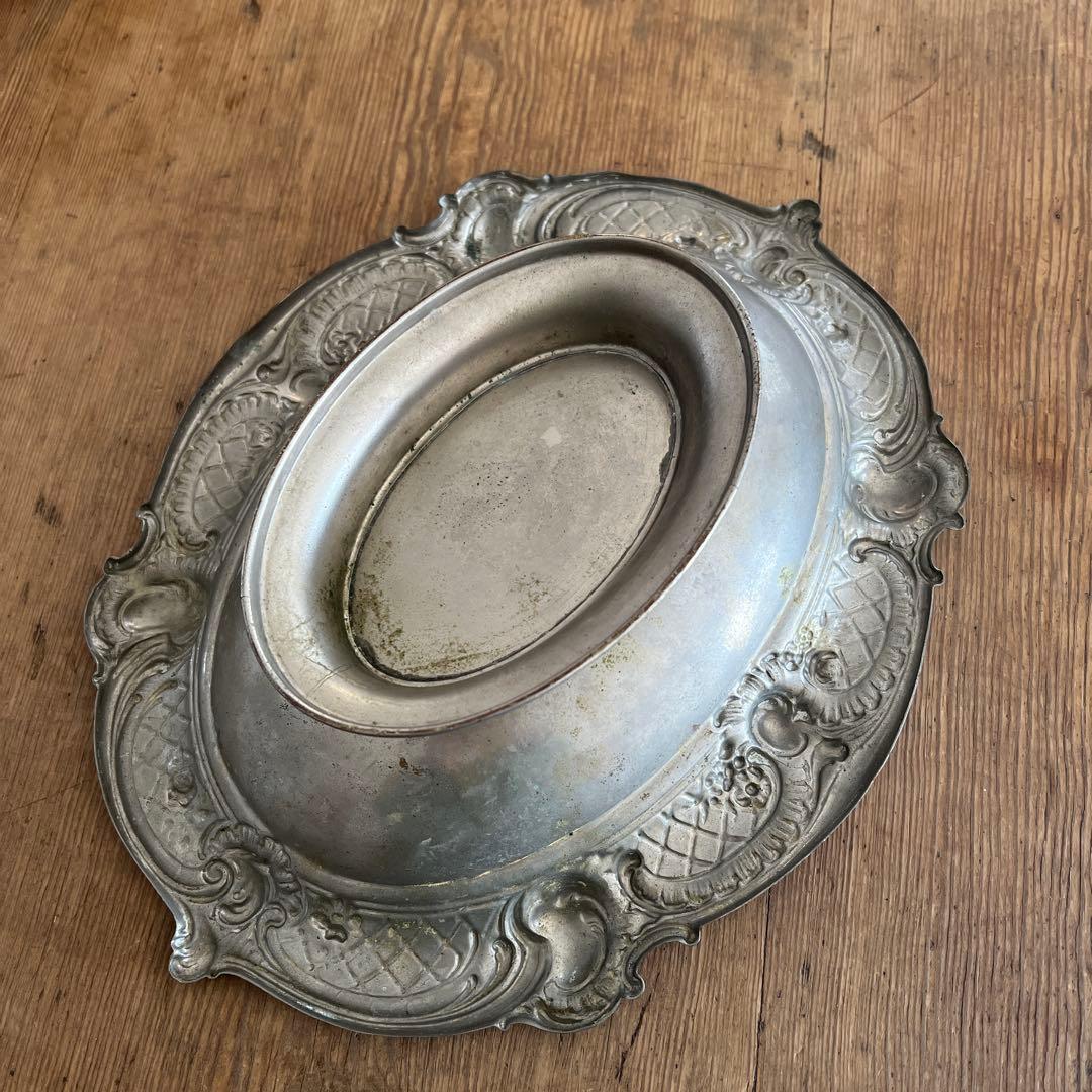 メタル製オーバルコンポティエ