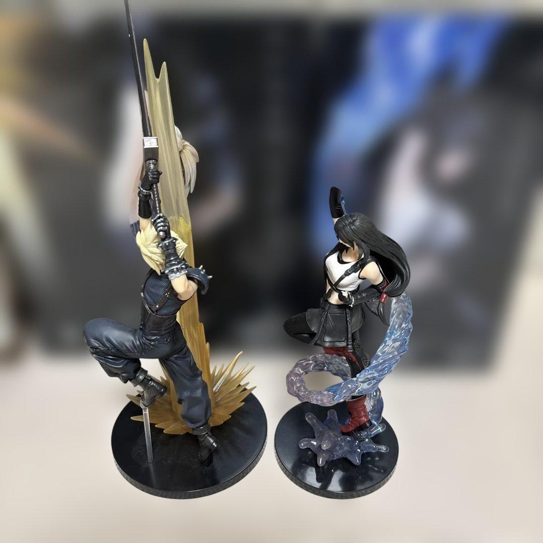 開封品　FF7 一番くじA賞クラウドとラストワン賞ティファ