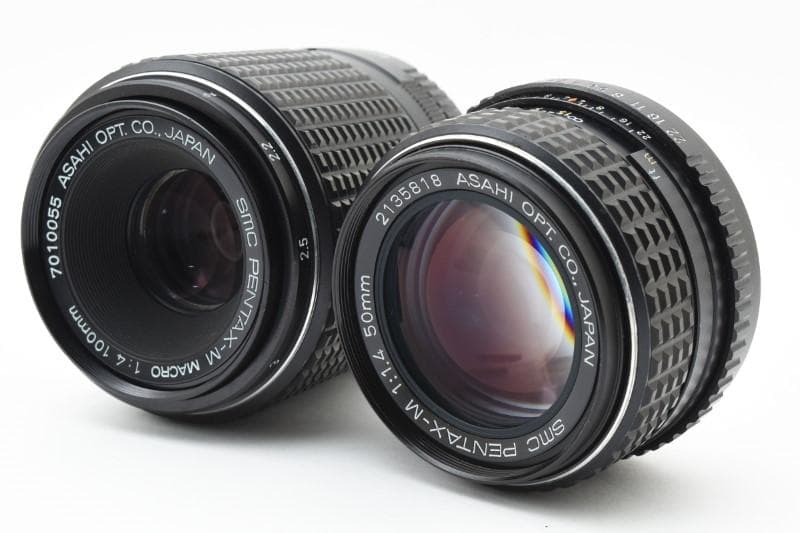 フィルムカメラ Pentax LX,PENTAX-M 50mm f/1.4,100mm f/4