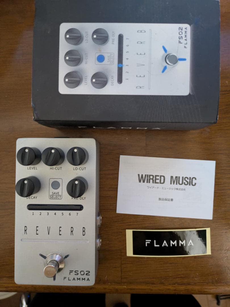【中古】FLAMMA FS02 Reverb リバーブ