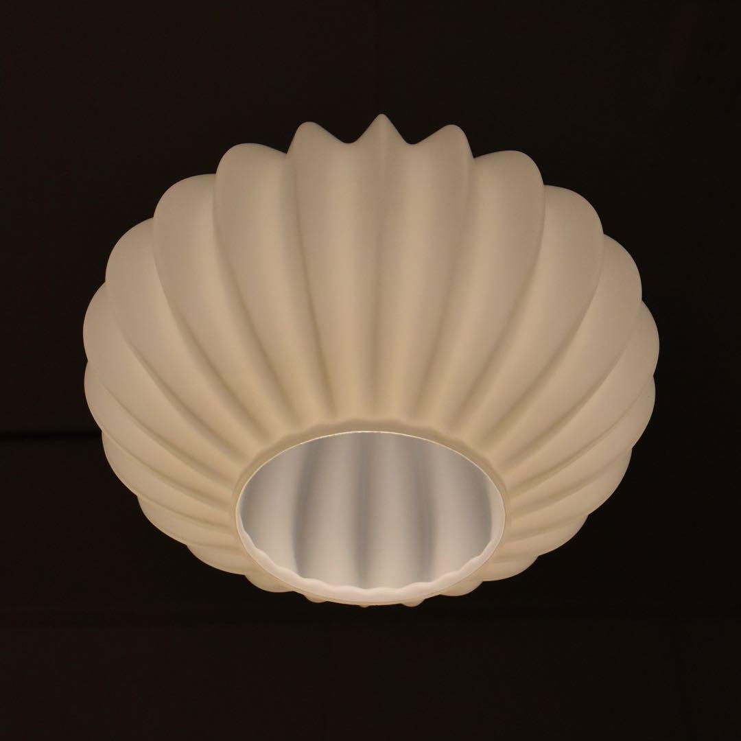 ヤマギワ　照明　乳白ガラス　ヴィンテージ　IKG