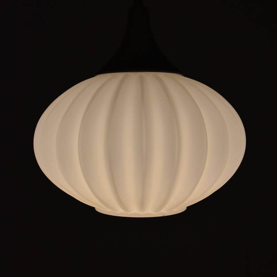 ヤマギワ　照明　乳白ガラス　ヴィンテージ　IKG