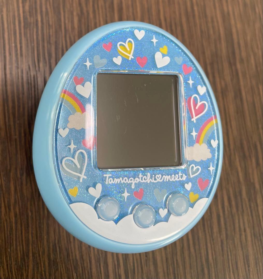 たまごっちみーつ　メルヘンみーつver. ブルー ストラップと説明書付き