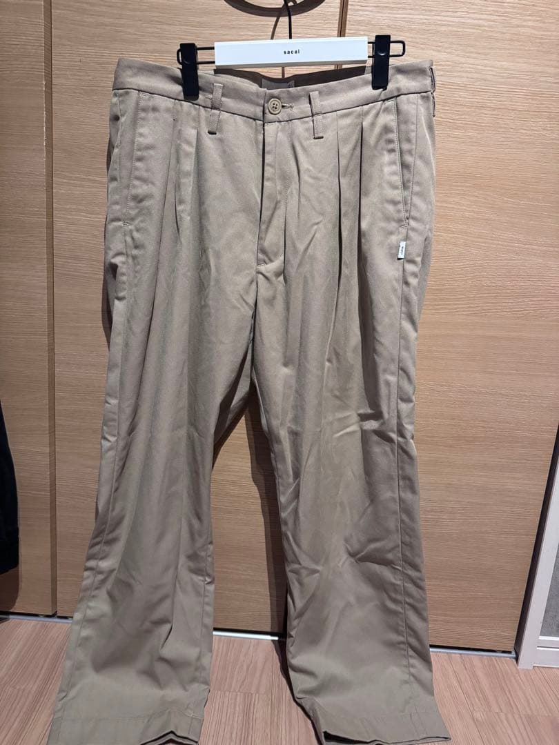 wtaps チノパン　タックパンツ