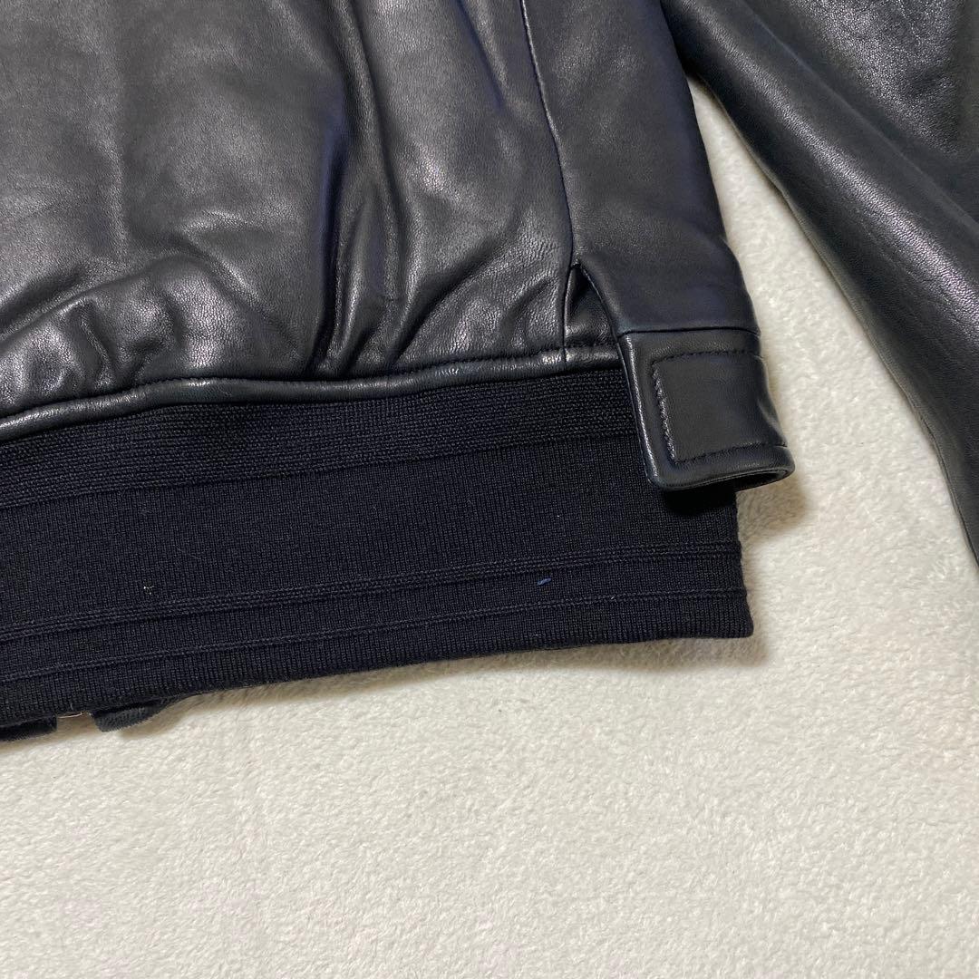 ✨希少✨MIHARA YASUHIRO ラムレザーレイヤードジャケット　黒