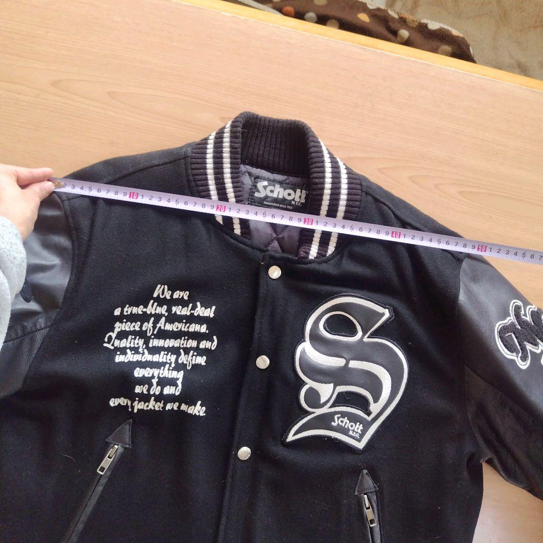 Schott ライダースジャケット 40 スタジャン