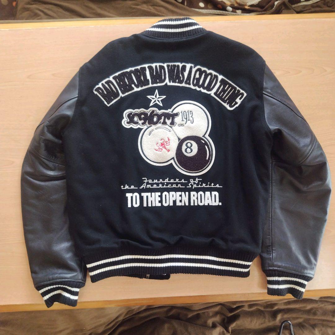 Schott ライダースジャケット 40 スタジャン