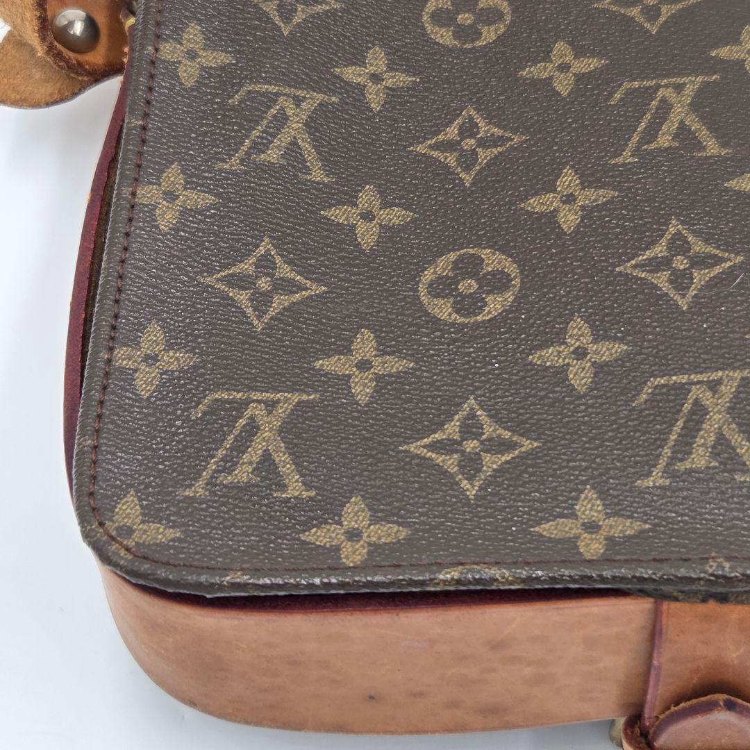 【良品】ルイ・ヴィトン モノグラム カルトシエール ブラウン ショルダーバッグ