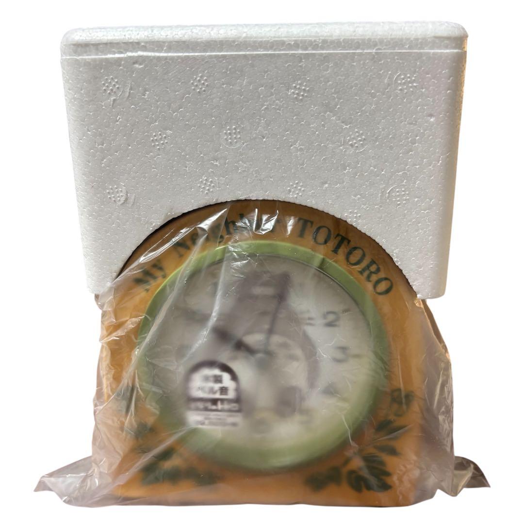 【最終価格】アニメ となりのトトロ 置時計 アラーム機能付き 新品 未使用品