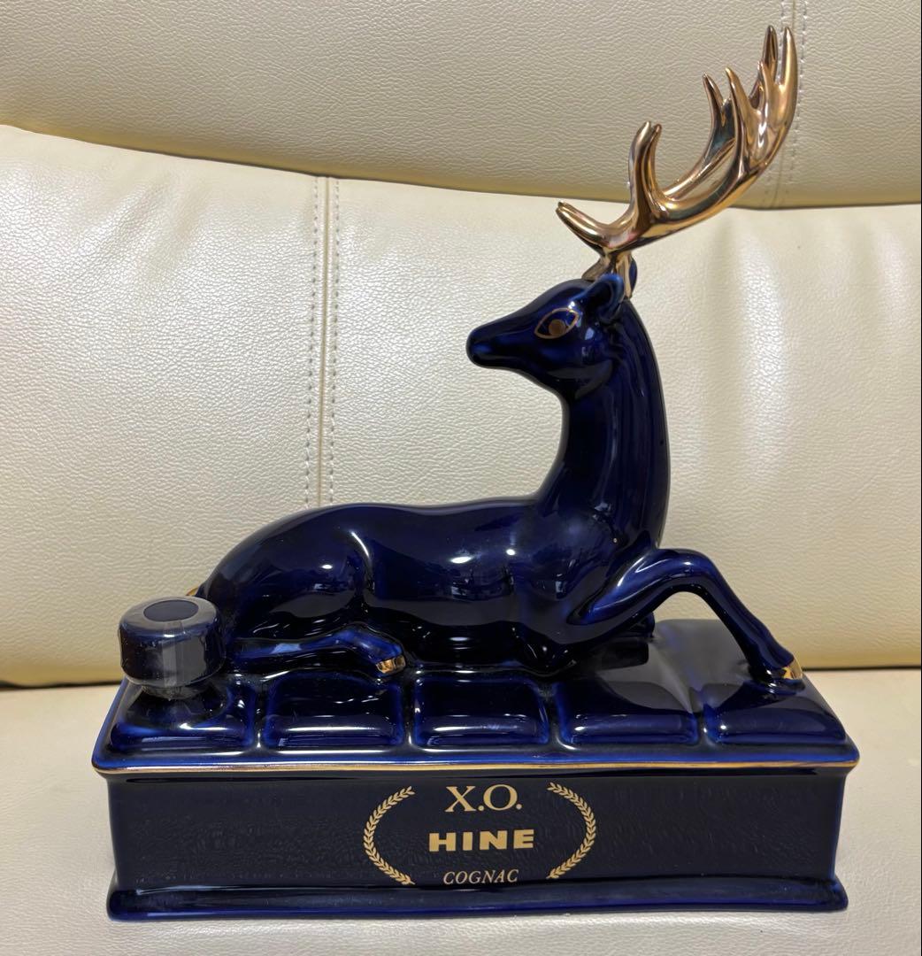 未開封　HINE ハイン コニャック XO ナポレオン 鹿ボトル リモージュ