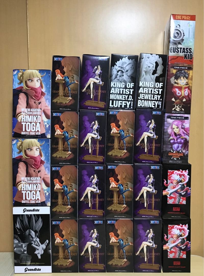 まとめ売り　ハンコック　ナミ　ルフィ　ボニー　トガヒミコ　他　24個セット