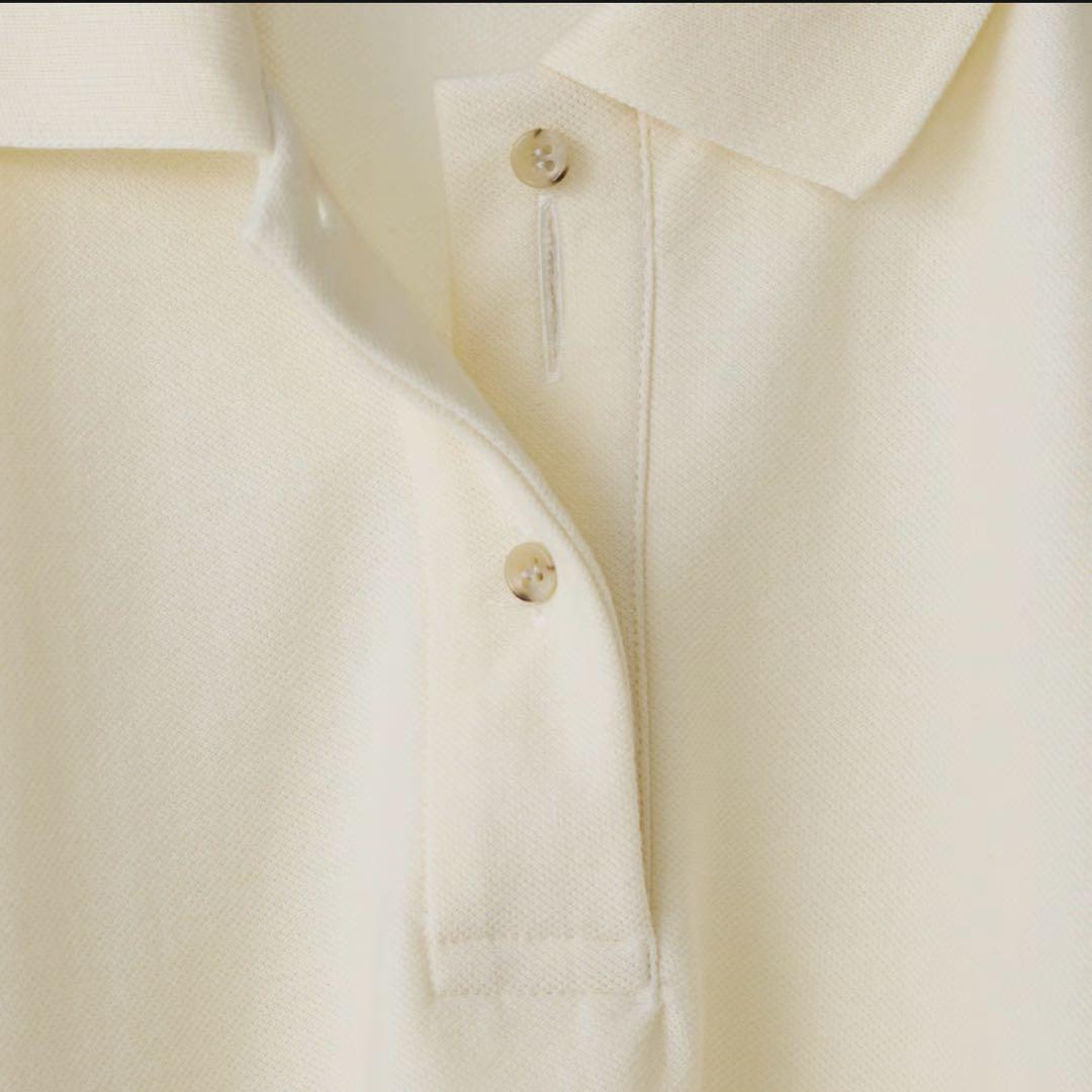 極美品 zoe ゾエ polo short sleeve ポロシャツ 24ss