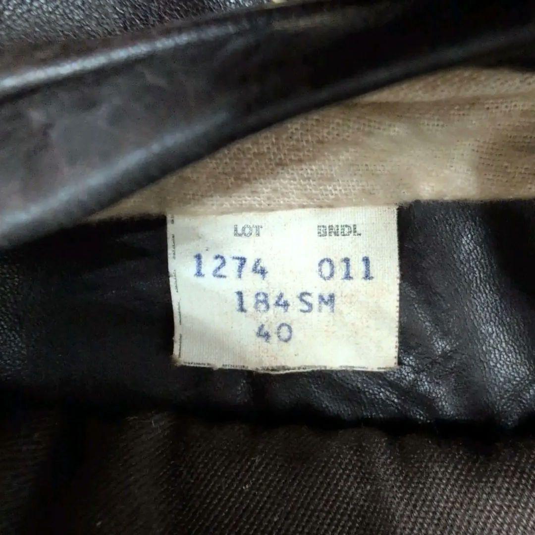 ファー付✨️schott ショット メンズ レザー シングルライダースジャケット