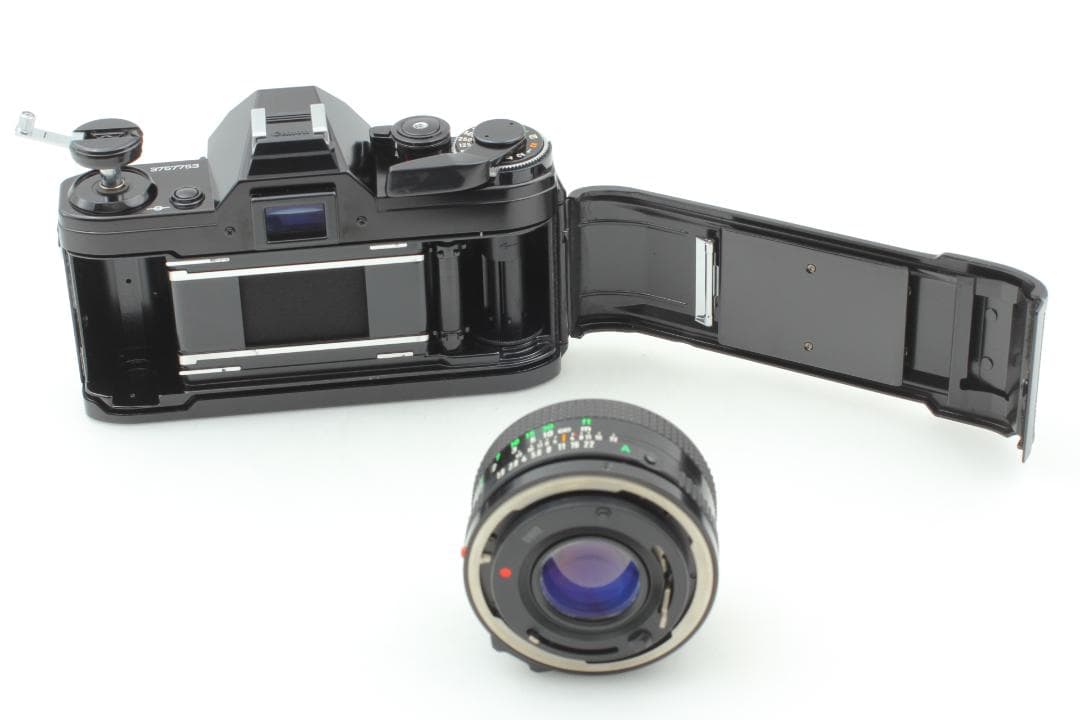 【動作確認済】Canon AE-1 ブラック NEW FD 50mm f/1.8