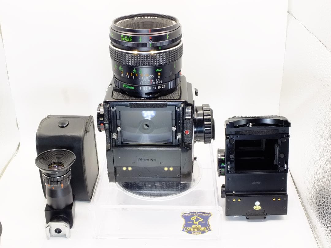 【実写確認済整備品】マミヤM645／セコールC80mmf4付