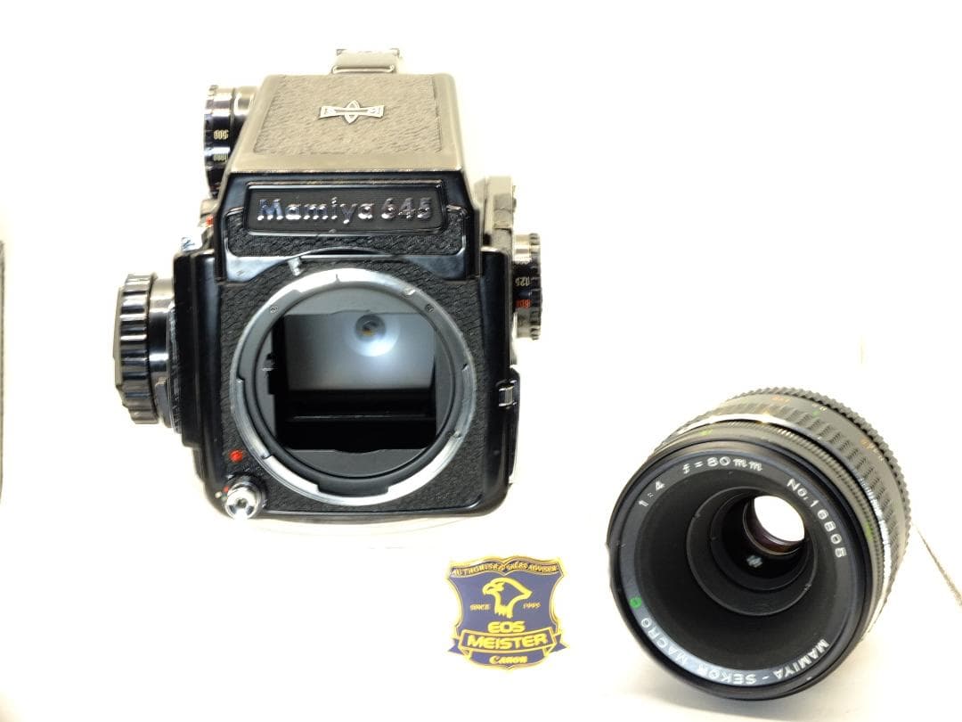 【実写確認済整備品】マミヤM645／セコールC80mmf4付