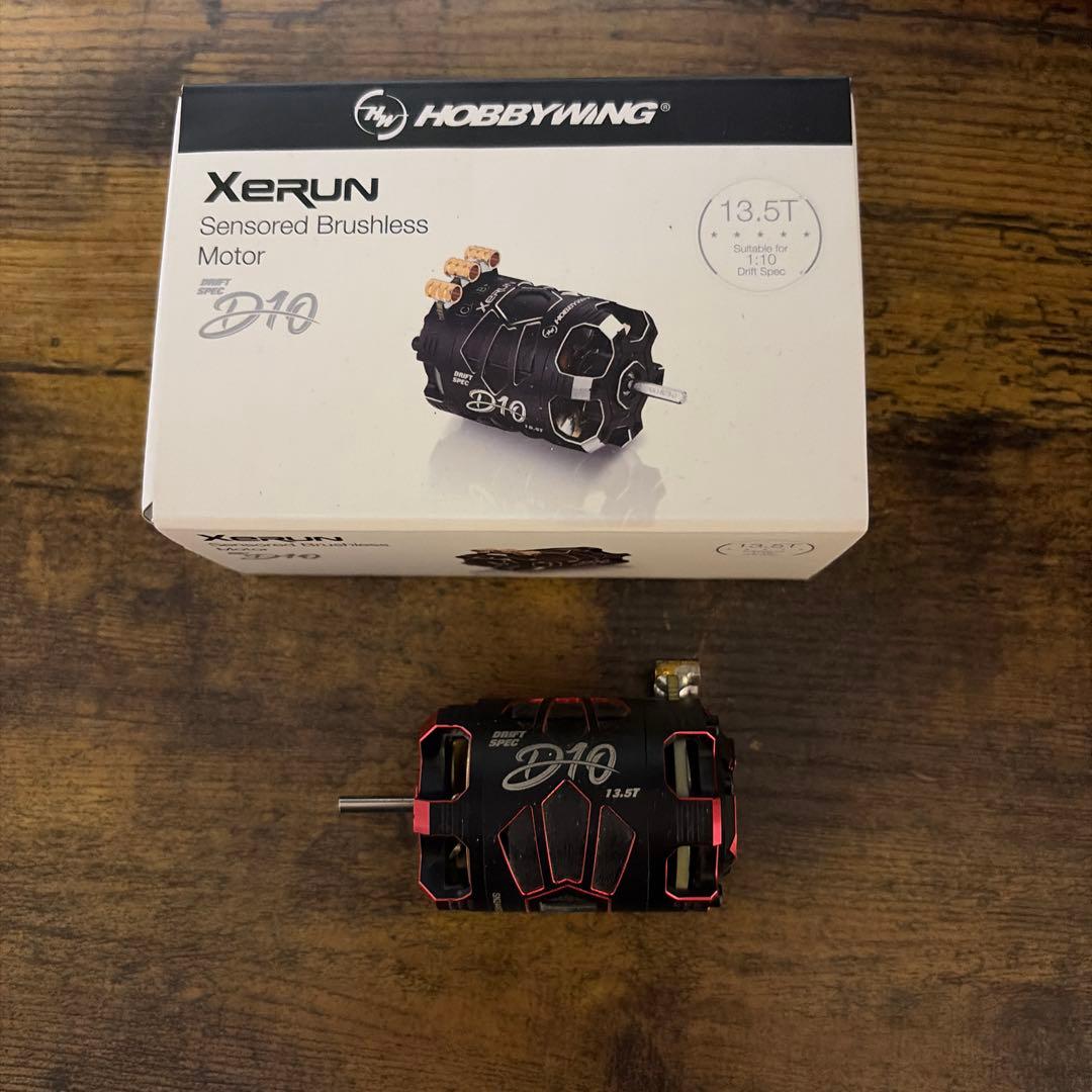 HOBBYWING XERUN D10 13.5T ブラシレスモーター
