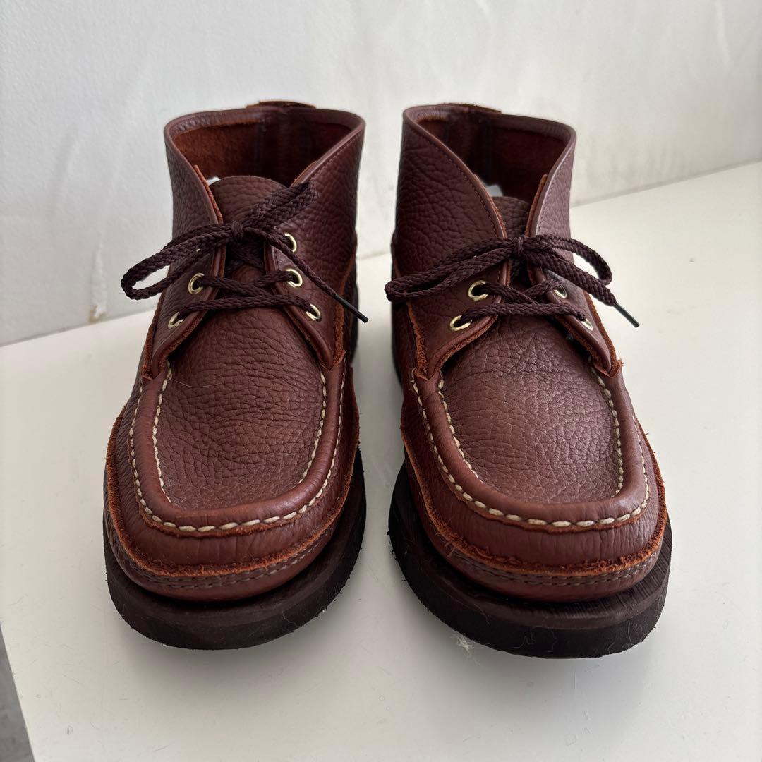 ラッセルモカシン／スポーティングクレイチャッカー／ブラウン／7EE