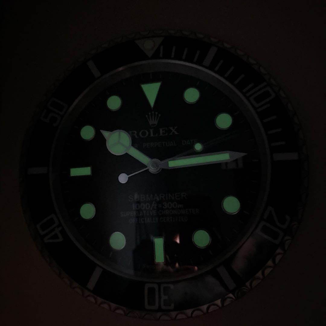 最終価格‼️ロレックス　サブマリーナグリーン　激レア掛け時計‼️
