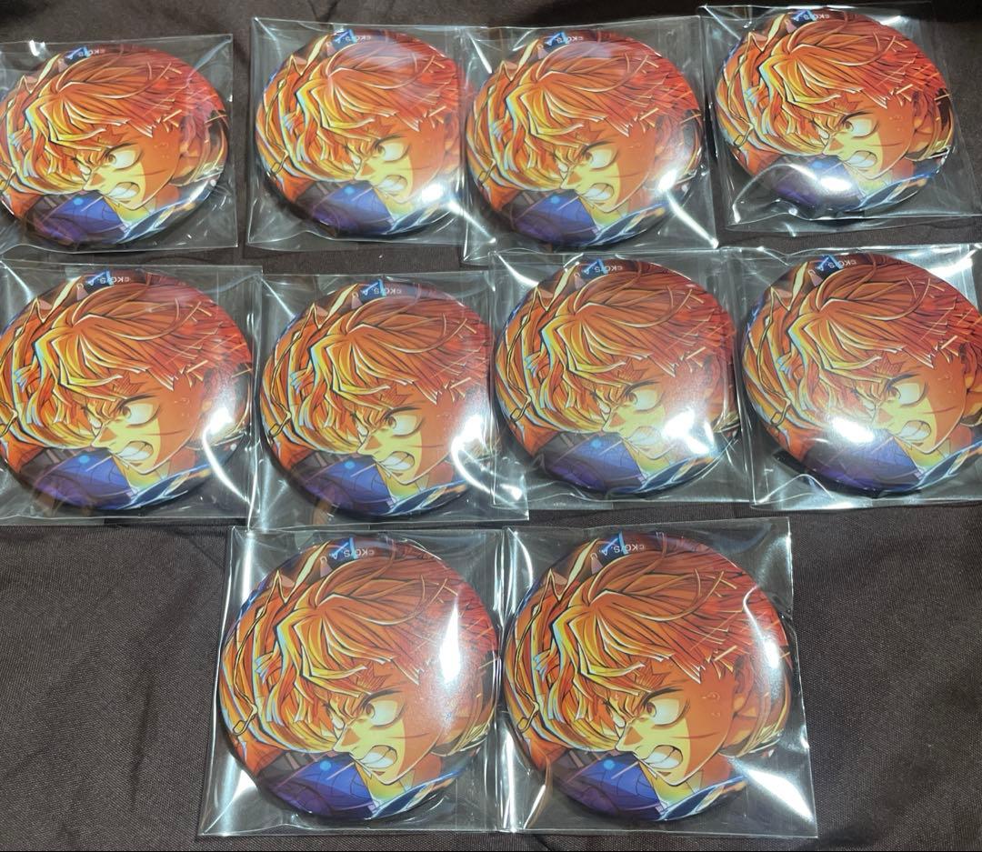 鬼滅の刃　無限城　第5弾　キービジュアル　缶バッジ　我妻善逸　10個セット