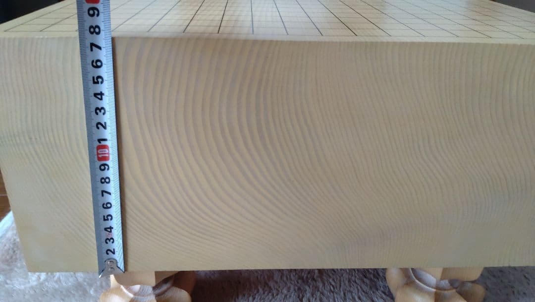 囲碁　脚付き碁盤+木製碁笥+碁石　送料込み