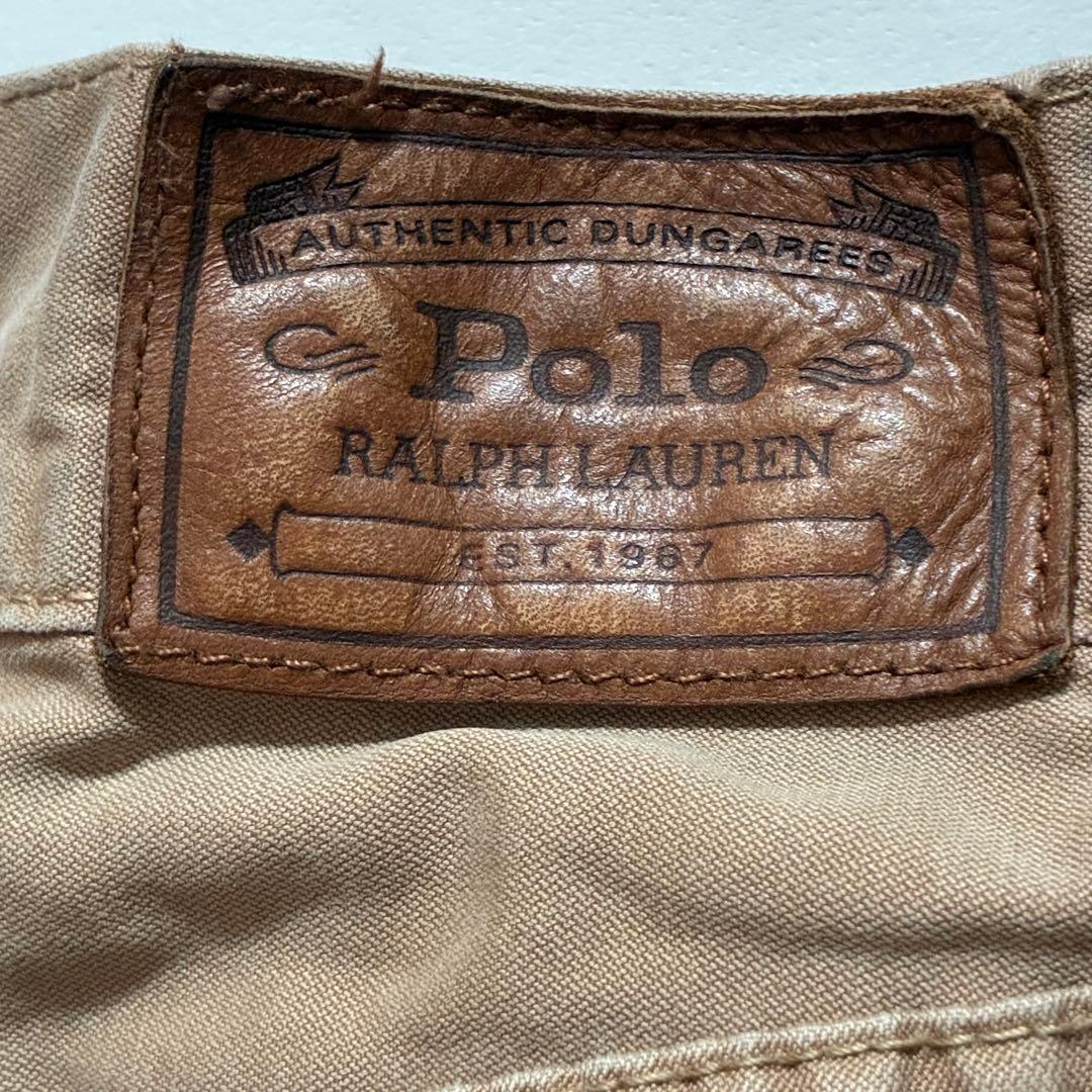 【ポロ　ラルフローレン】チノパン　ベージュ　33/32 175/86A