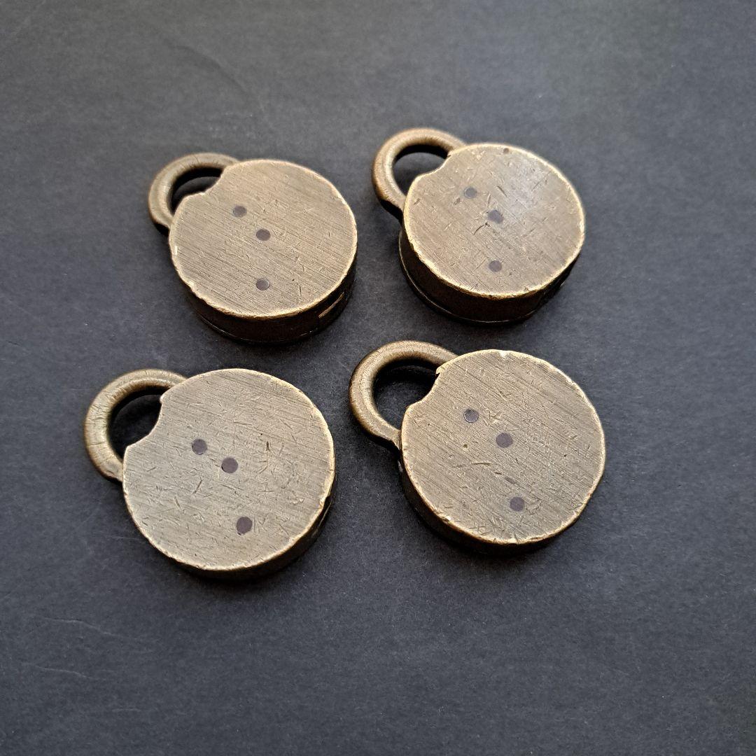 営団マーク付き南京錠 鉄道 地下鉄 封印錠