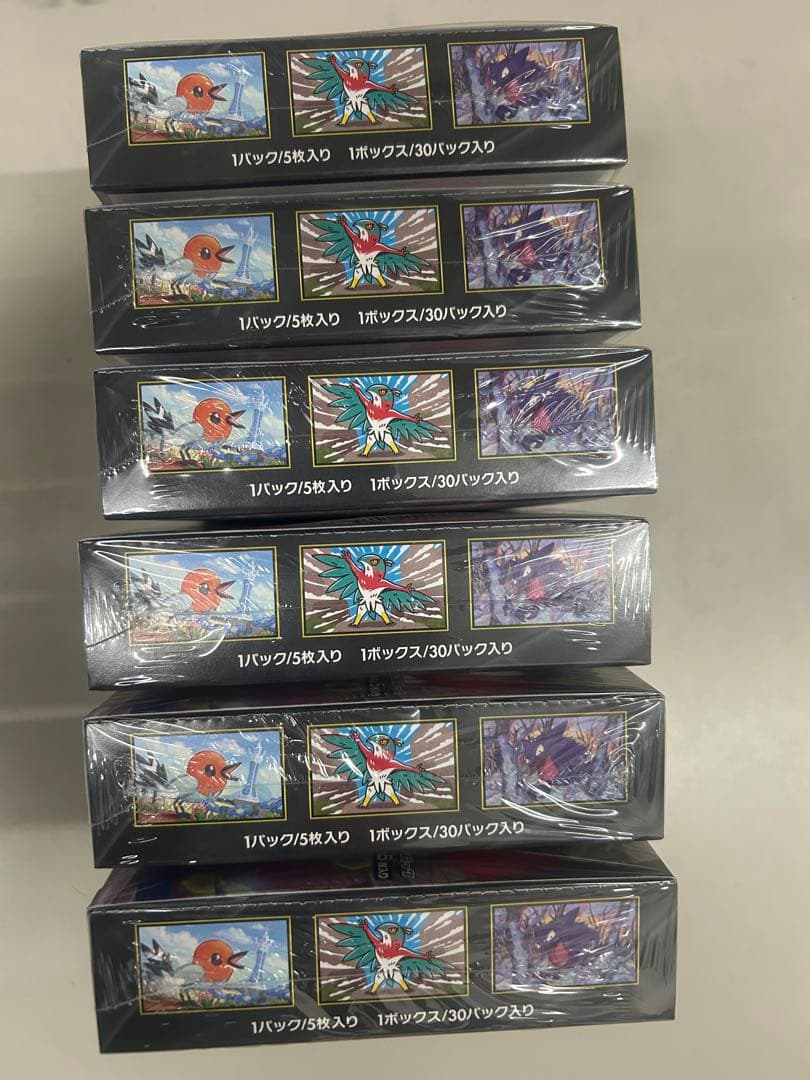 ポケモンカードゲーム ムニキスゼロ 新品未開封　シュリンク付き　6BOX