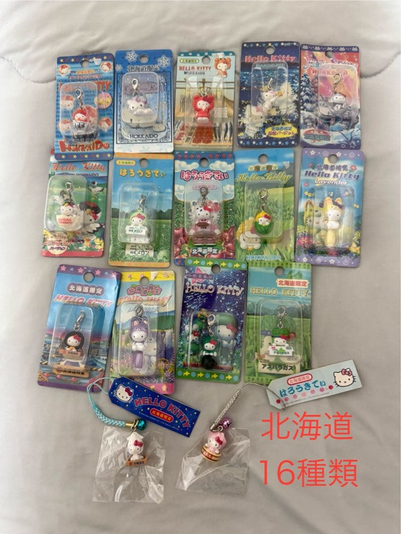 【合馬公式アカウント1】ご当地キティ　ファスナーマスコット　根付　362個