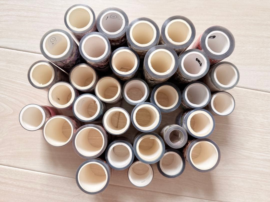 海外マスキングテープ　中古　まとめ売り　人物　装飾　花