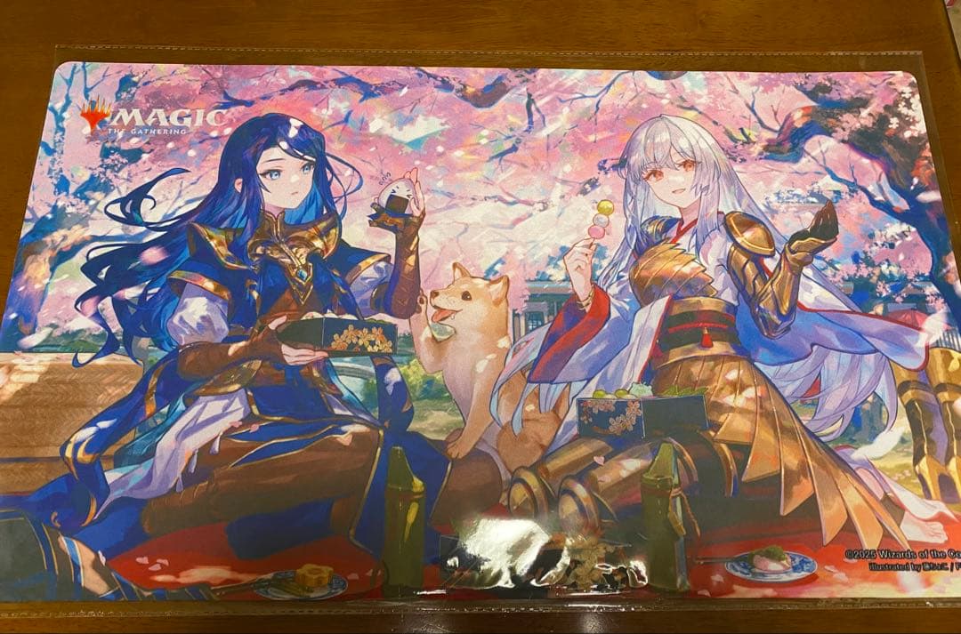 MTG 放浪皇のお花見キャンペーン　プレイマット