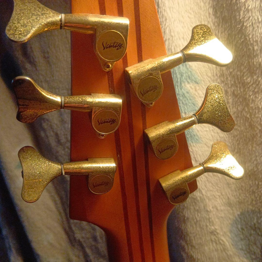 Vantage ベース 6弦 スルーネック