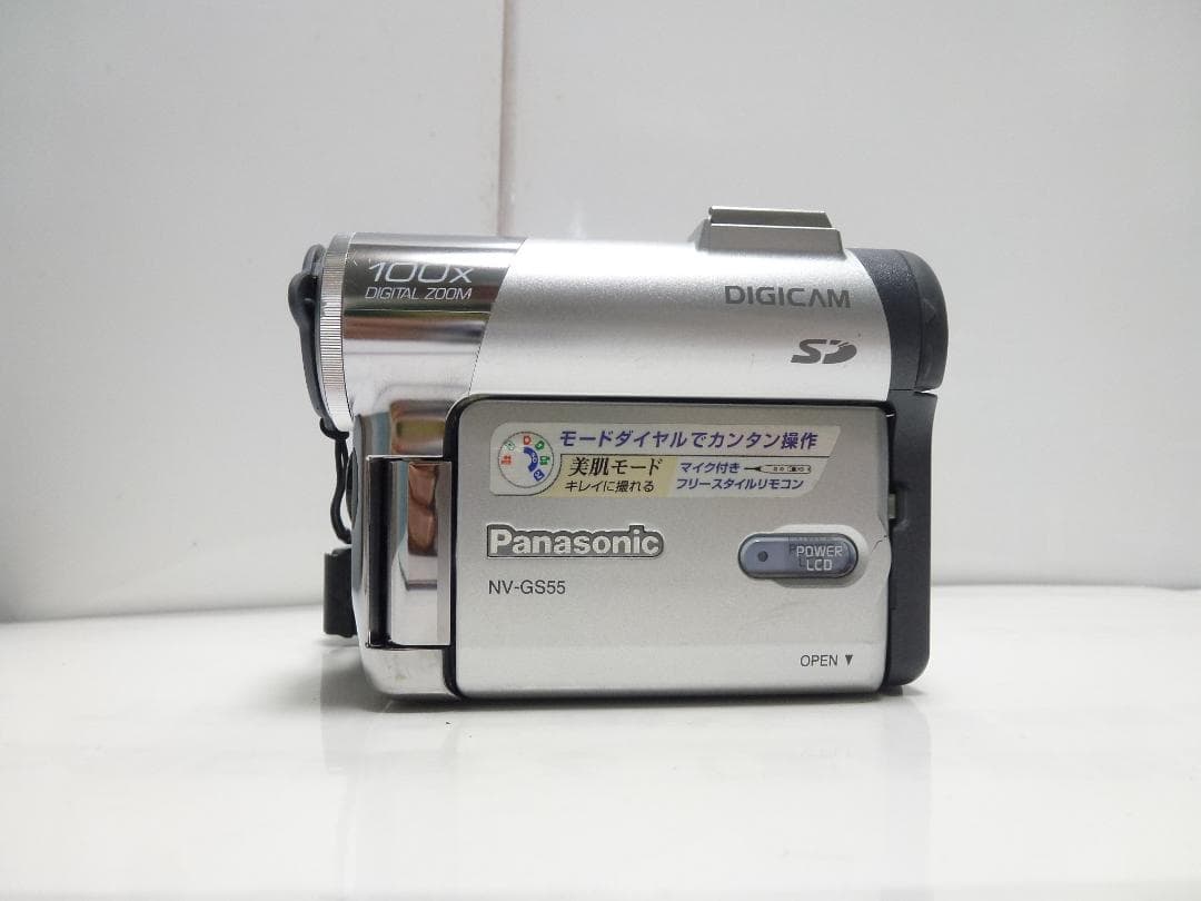 希少　動作品　Mini DV　パナソニックビデオカメラ　NV-GS55　大人気