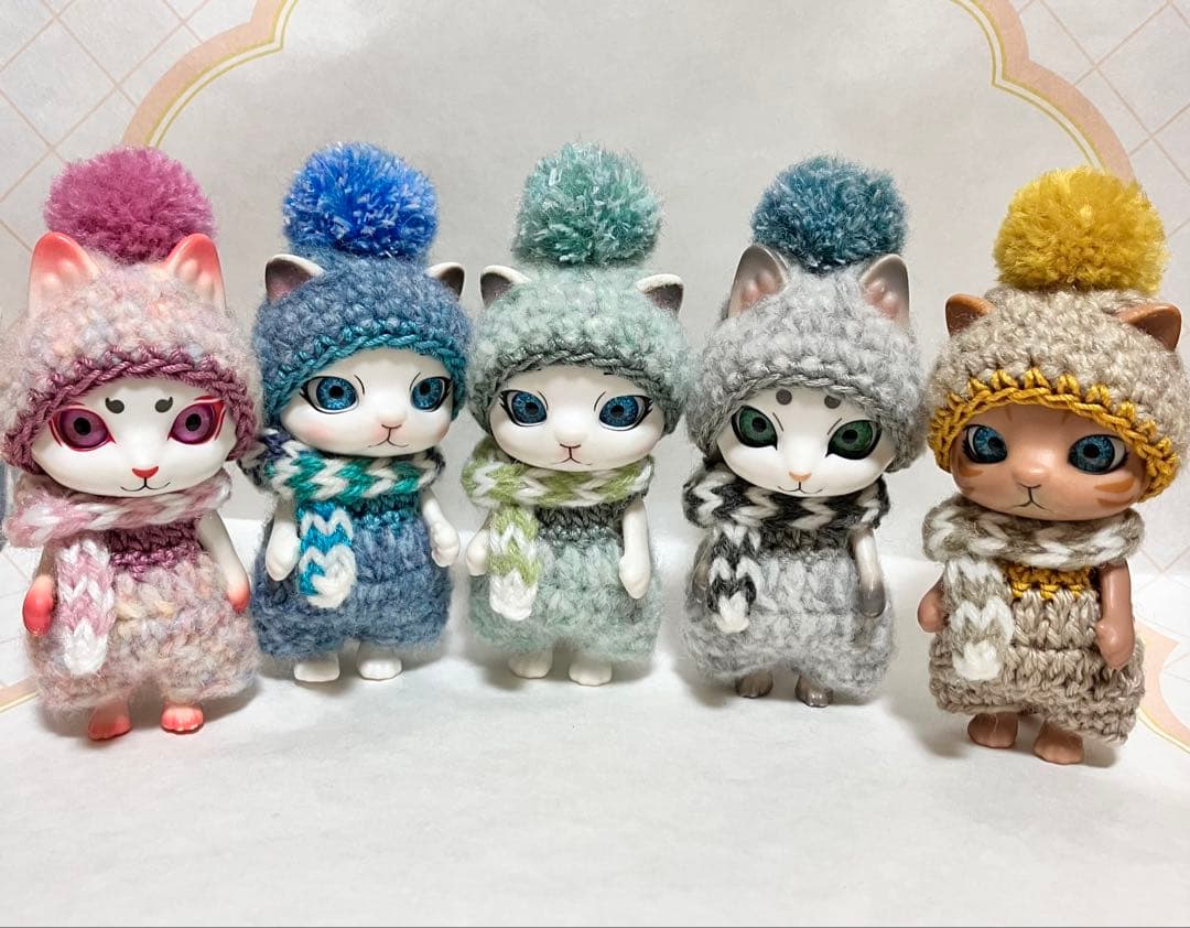 カプセルドール 猫 アウトフィット