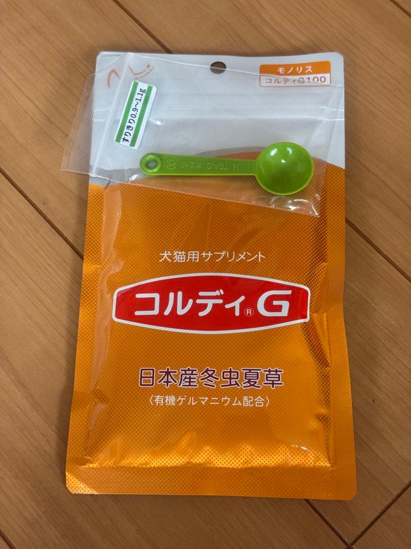 ⭐️コルディG 犬・猫用サプリメント 100g 新品未使用⭐️リーフレット付き