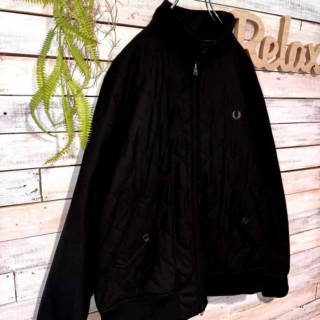 フレッドペリー ハリントンジャケット スイングトップ 月桂冠 サーモア L