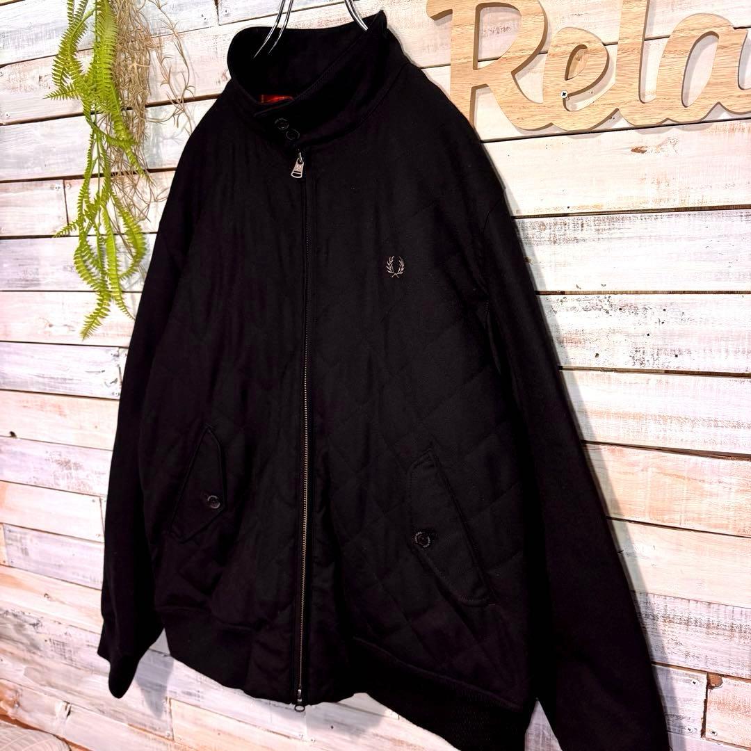 フレッドペリー ハリントンジャケット スイングトップ 月桂冠 サーモア L