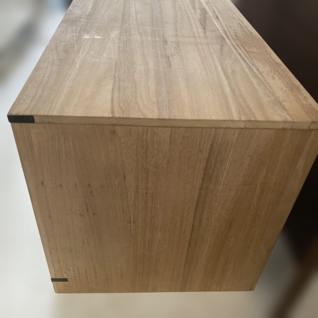 天然木製 4段タンス　桐箪笥　和装箪笥　着物