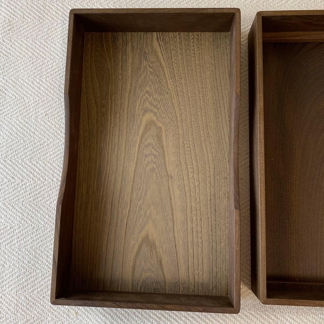 ③ 千年の神代銘木箱 発掘古代木 数珠 念珠箱 トンボ玉用宝箱 天然木の箱