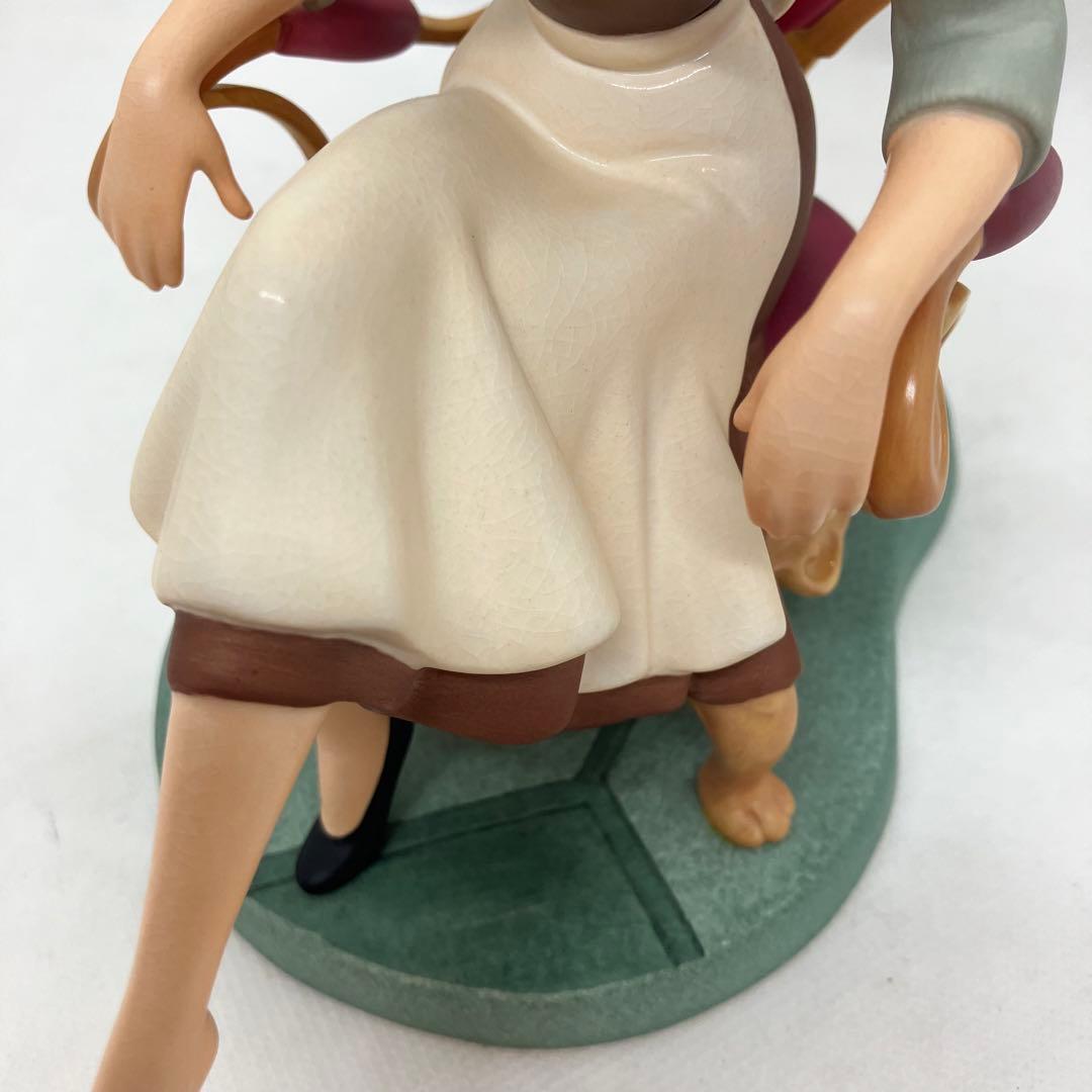 【美品】ディズニー WDCC シンデレラ『プリンセスを探し出すガラスの靴』廃盤品