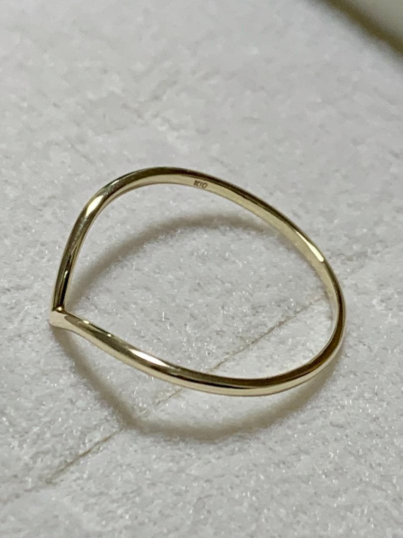 Jewel closet by L&Co./10K/ Vデザインリング/13号