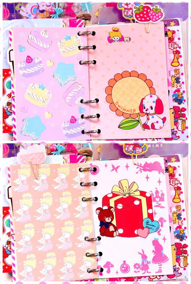 おすそ分けファイル　バイブルバインダー　ユニコーン多め　大容量② 限定1点